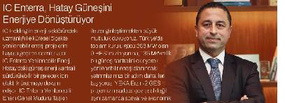 IC Enterra, Hatay Güneşini Enerjiye Dönüştürüyor